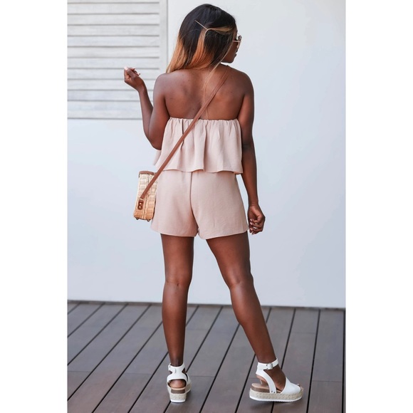 CBrand Closet Candy Always Summer Romper- Magenta - Picture 2 of 3